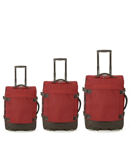 TROLLEY JUEGO DE 3 POLIESTER. 2 RUEDAS BZ5850