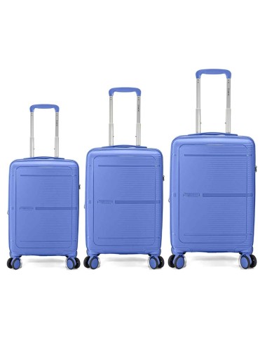 TROLLEY JUEGO DE 3 PP 4 RUEDAS DOBLES TSA EXTENSIBLE BZ5899