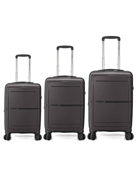 TROLLEY JUEGO DE 3 PP 4 RUEDAS DOBLES TSA EXTENSIBLE BZ5899