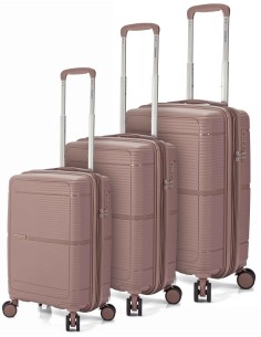 TROLLEY JUEGO DE 3 PP 4 RUEDAS DOBLES TSA EXTENSIBLE BZ5899