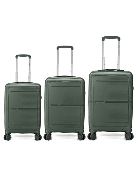 TROLLEY JUEGO DE 3 PP 4 RUEDAS DOBLES TSA EXTENSIBLE BZ5899