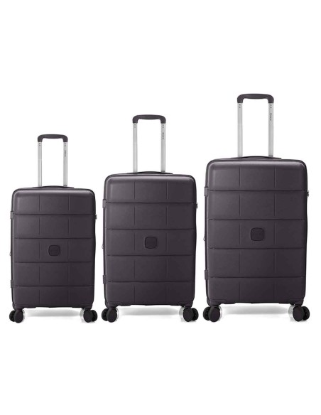 TROLLEY JUEGO DE 3 PP 4 RUEDAS DOBLES TSA EXTENSIBLE BZ5901