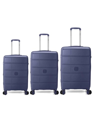 TROLLEY JUEGO DE 3 PP 4 RUEDAS DOBLES TSA EXTENSIBLE BZ5901