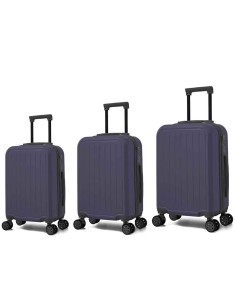 TROLLEY JUEGO DE 3 ABS 4 RUEDAS DOBLES. BZ5902