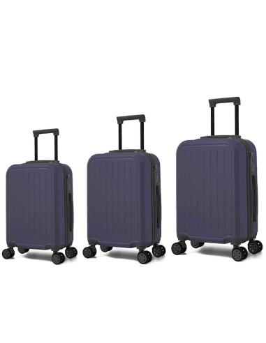 TROLLEY JUEGO DE 3 ABS 4 RUEDAS DOBLES. BZ5902