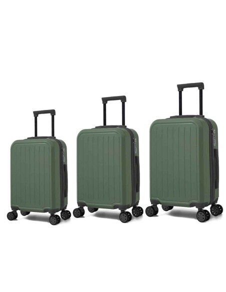 TROLLEY JUEGO DE 3 ABS 4 RUEDAS DOBLES. BZ5902
