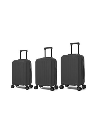 TROLLEY JUEGO DE 3 ABS 4 RUEDAS DOBLES. BZ5902