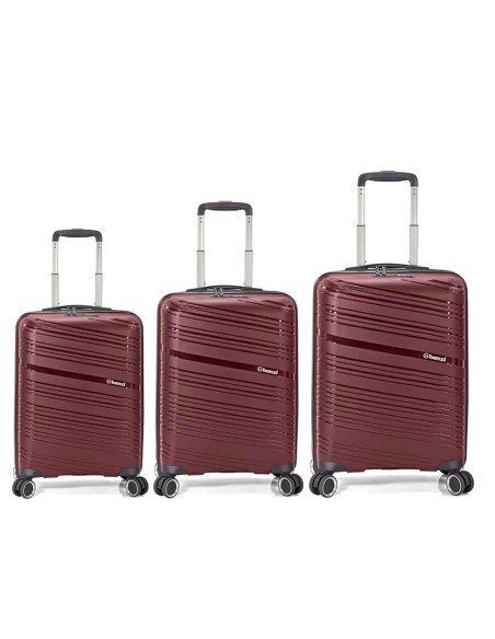 TROLLEY JUEGO DE 3 PP 4 RUEDAS DOBLES. EXTENSIBLE BZ5904