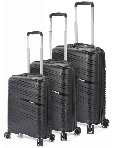 TROLLEY JUEGO DE 3 PP 4 RUEDAS DOBLES. EXTENSIBLE BZ5904