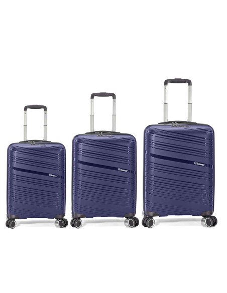 TROLLEY JUEGO DE 3 PP 4 RUEDAS DOBLES. EXTENSIBLE BZ5904