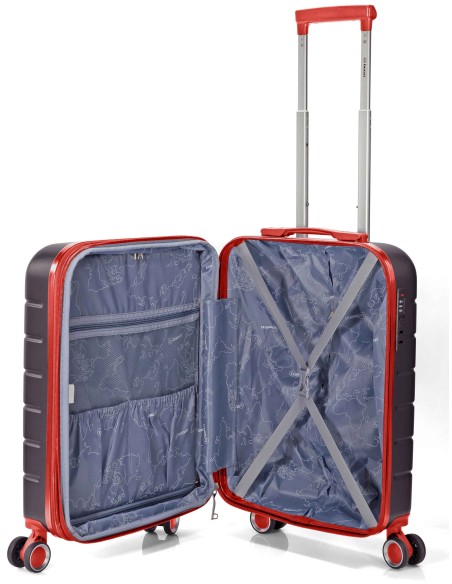 TROLLEY INDIVIDUAL ABS 4 RUEDAS DOBLES EXTENSIBLE BZ5905-50