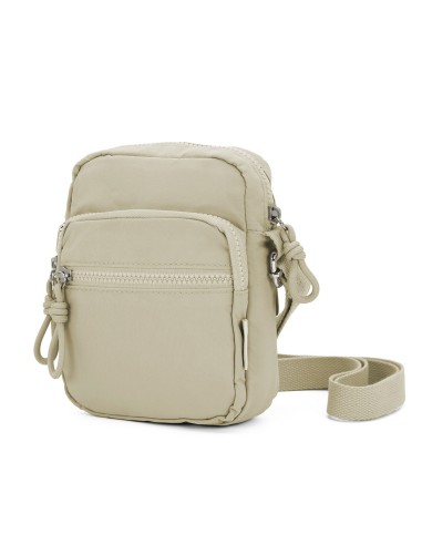 Material resistente polyester. Dimensiones: 19 x 23 x 6 cm. Bolsillos exteriores con cremallera. Correa ajustable Recíbalo en 24