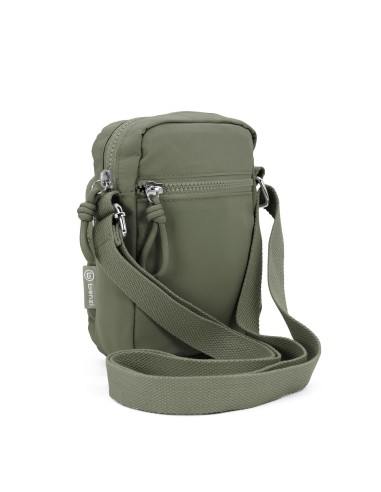 Material resistente polyester. Dimensiones: 19 x 23 x 6 cm. Bolsillos exteriores con cremallera. Correa ajustable Recíbalo en 24