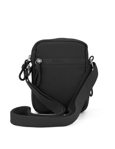 Material resistente polyester. Dimensiones: 19 x 23 x 6 cm. Bolsillos exteriores con cremallera. Correa ajustable Recíbalo en 24