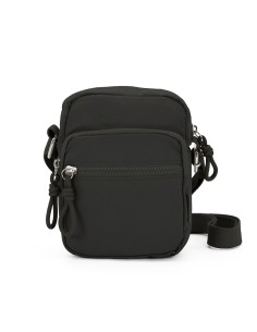 Material resistente polyester. Dimensiones: 19 x 23 x 6 cm. Bolsillos exteriores con cremallera. Correa ajustable Recíbalo en 24 2