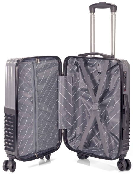 TROLLEY INDIVIDUAL PP 4 RUEDAS DOBLES EXTENSIBLE BZ5914-50