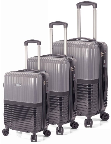 JUEGO DE 3 MALETAS DE VIAJE CON 4 RUEDAS DOBLES – BENZI