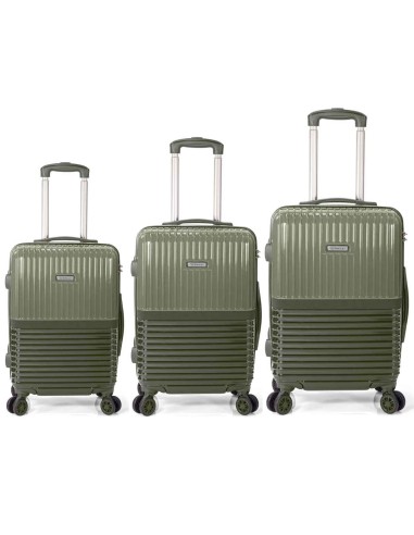 JUEGO DE 3 MALETAS DE VIAJE CON 4 RUEDAS DOBLES – BENZI