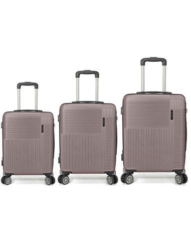 TROLLEY JUEGO DE 3 ABS 4 RUEDAS DOBLES BZ5746
