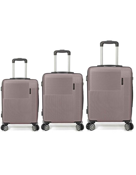 TROLLEY JUEGO DE 3 ABS 4 RUEDAS DOBLES BZ5746