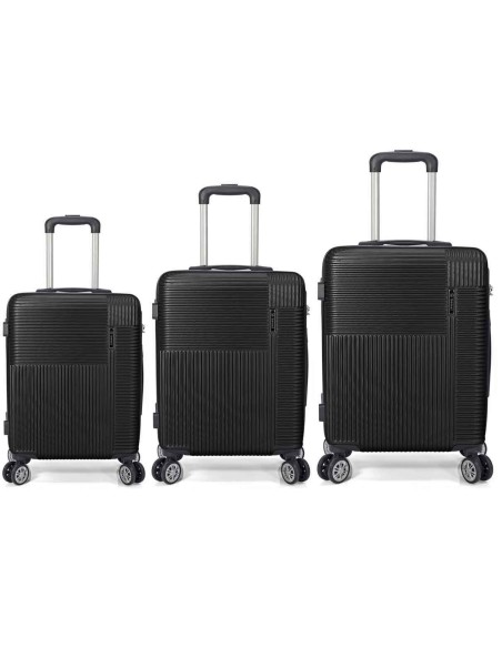 TROLLEY JUEGO DE 3 ABS 4 RUEDAS DOBLES BZ5746