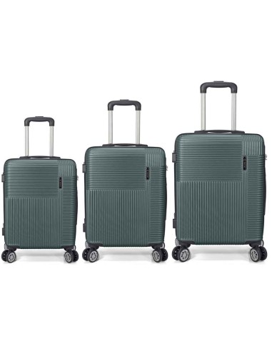 TROLLEY JUEGO DE 3 ABS 4 RUEDAS DOBLES BZ5746