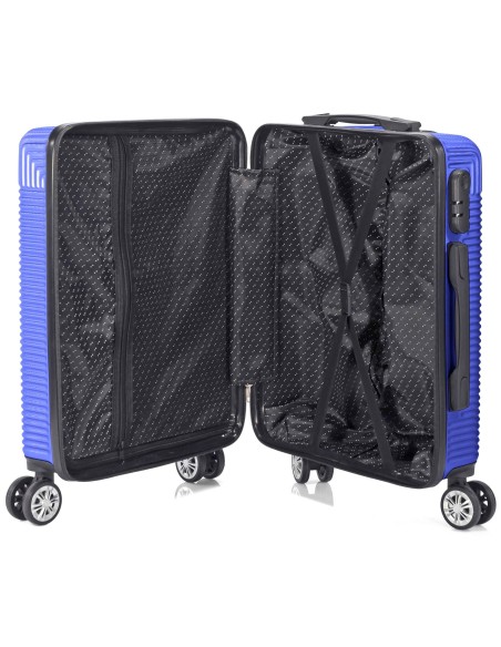 TROLLEY JUEGO DE 3 ABS 4 RUEDAS DOBLES BZ5746