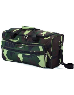 BOLSA DE DEPORTE CAMUFLAJE DE POLIÉSTER CON GRAN CAPACIDAD - BZ4235