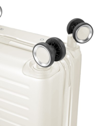 MALETA DE CABINA DE ABS CON 4 RUEDAS DOBLES - BENZI
