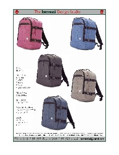 MOCHILA EQUIPAJE DE MANO 30X40X20 CM - BENZI