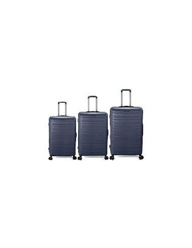 JUEGO DE 3 MALETAS DE ABS EXTENSIBLES CON CANDADO TSA CON 4 - BENZI