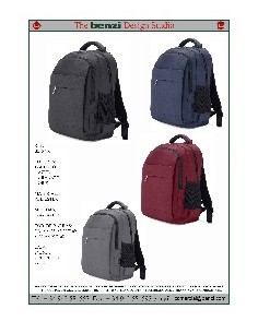 MOCHILA PORTA ORDENADOR 32X46X21 CM - BENZI