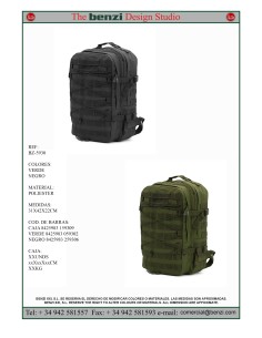 MOCHILA 31X42X22 CM - BENZI