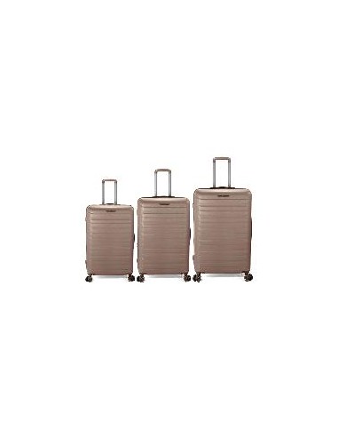 JUEGO DE 3 MALETAS DE ABS EXTENSIBLES CON CANDADO TSA CON 4 - BENZI