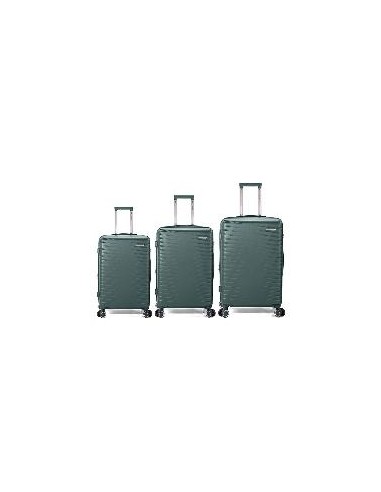 JUEGO DE 3 MALETAS DE ABS EXTENSIBLES CON 4 RUEDAS DOBLES - BENZI