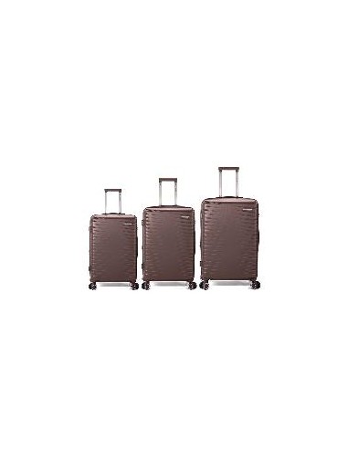 JUEGO DE 3 MALETAS DE ABS EXTENSIBLES CON 4 RUEDAS DOBLES - BENZI