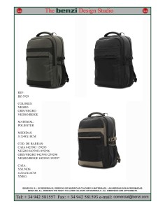 MOCHILA 31X48X18 CM - BENZI