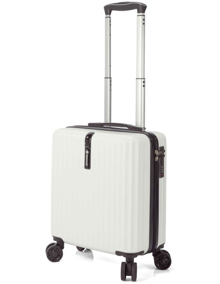 MALETA DE CABINA DE ABS CON 4 RUEDAS DOBLES 34X44X20 CM - BENZI