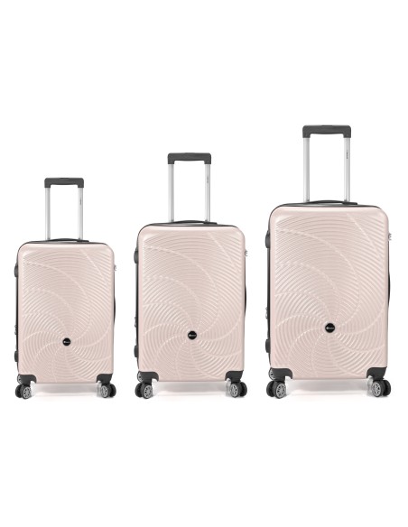 TROLLEY JUEGO DE 3 ABS 4 RUEDAS EXTENSIBLE BZ5688