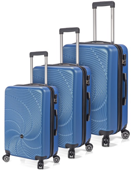 TROLLEY JUEGO DE 3 ABS 4 RUEDAS EXTENSIBLE BZ5688