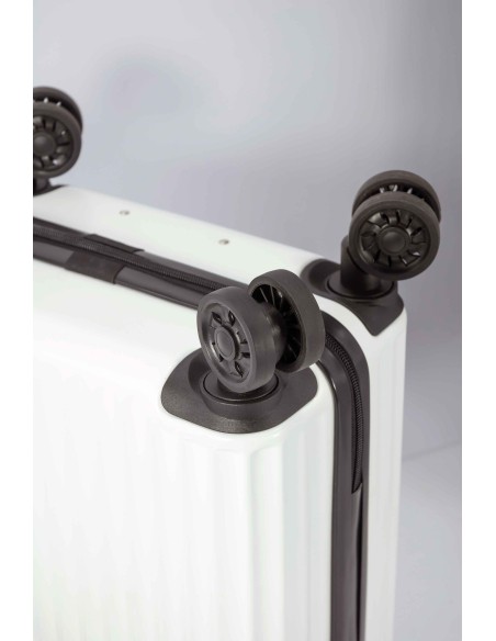 MALETA DE CABINA DE ABS CON 4 RUEDAS DOBLES 34X44X20 CM - BENZI