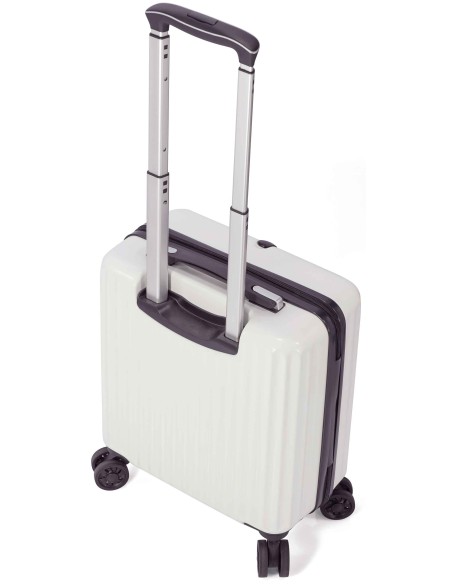 MALETA DE CABINA DE ABS CON 4 RUEDAS DOBLES 34X44X20 CM - BENZI